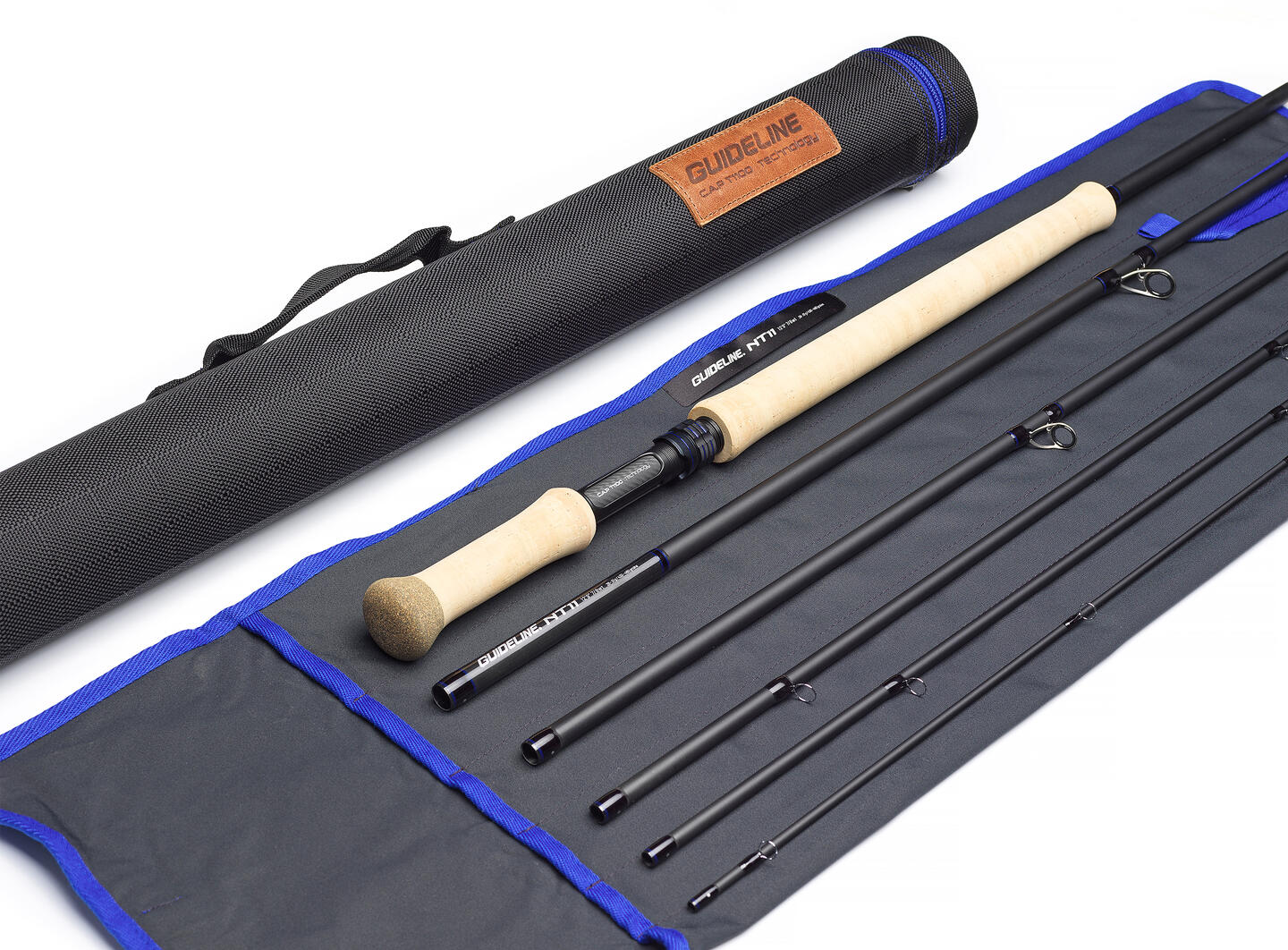 GUIDELINE NT11 6PCE DOUBLE HANDED FLY RODS