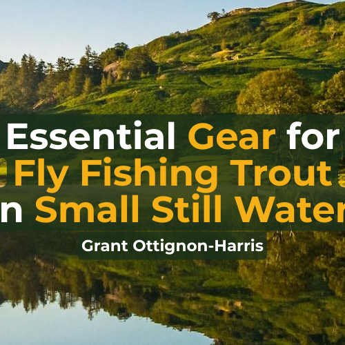 What gear do you need for fly fishing trout in small still waters?