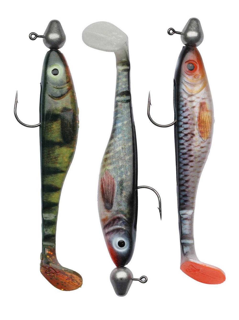 ABU GARCIA SVARTZONKER MCPREY PRERIGGED 3-PACK