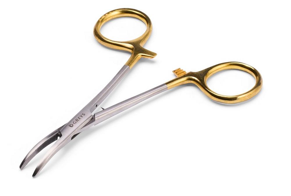 GREYS CURVED FORCEPS - 5.5"