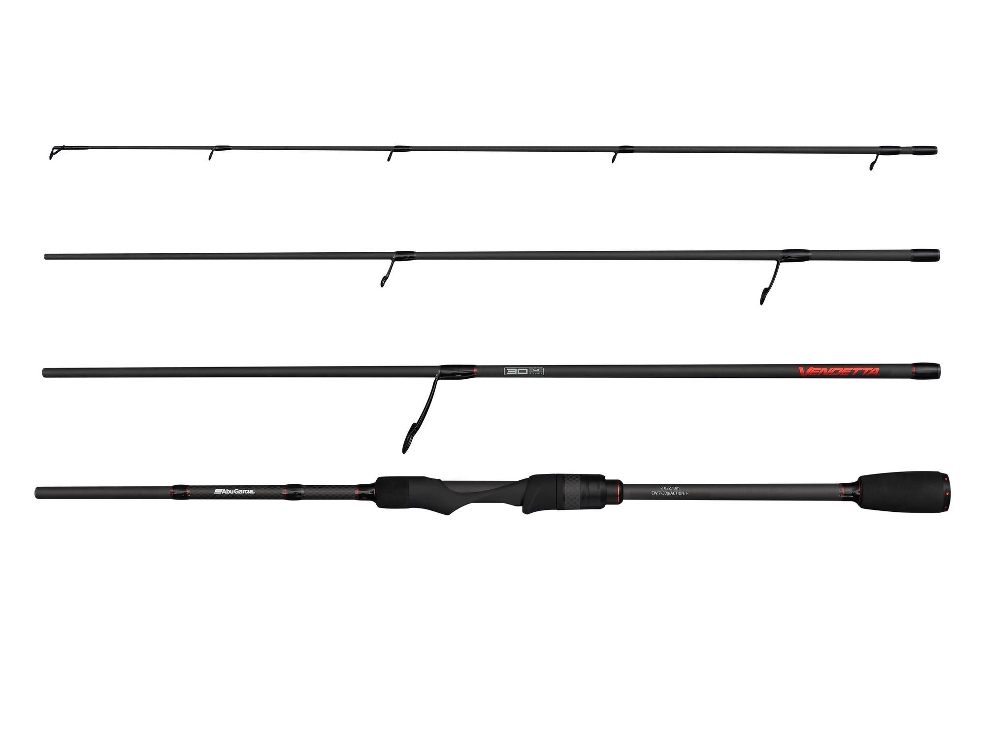 ABU GARCIA VENDETTA FINESSE SOLID TIP SPINNING ROD