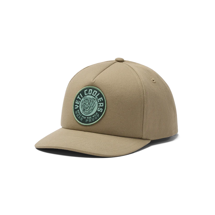 YETI BEAR PROOF WOVEN MID PRO FLAT BRIM HAT