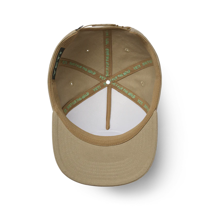 YETI BEAR PROOF WOVEN MID PRO FLAT BRIM HAT