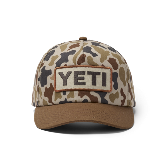 YETI LOGO CAMO WFB SNAPBACK WETLANDS CAMO - Mid Pro Flat Brim Hat