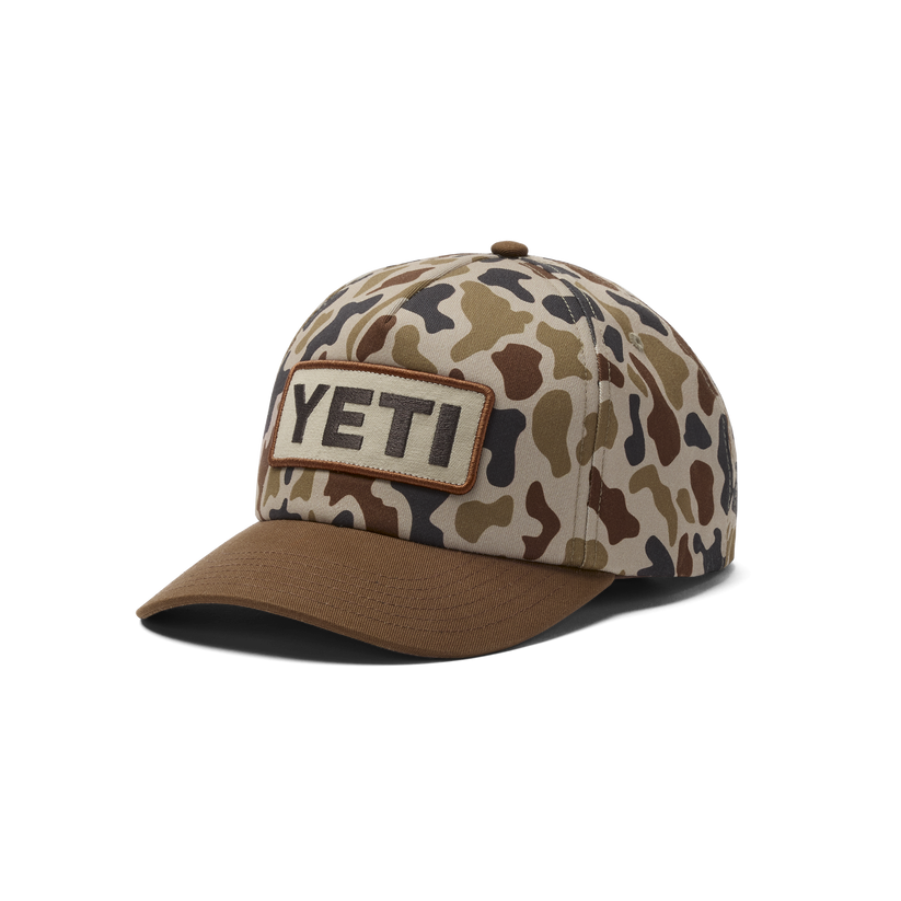 YETI LOGO CAMO WFB SNAPBACK WETLANDS CAMO - Mid Pro Flat Brim Hat