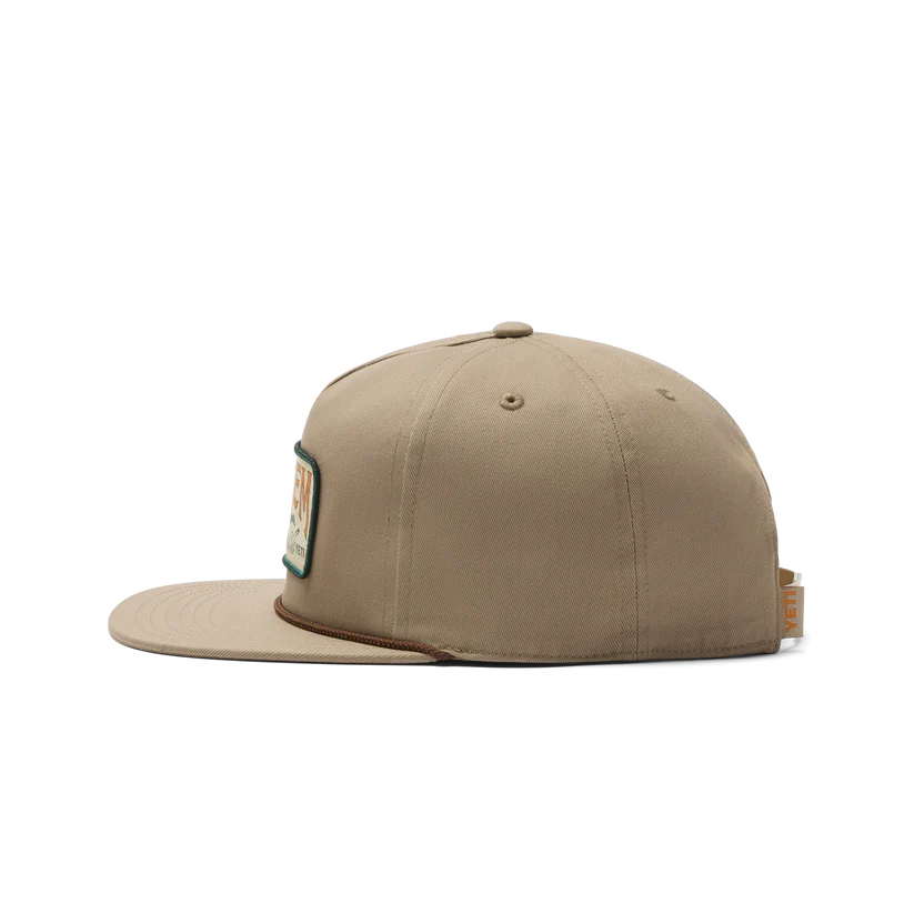YETI MID PRO FLAT BRIM SNAPBACK