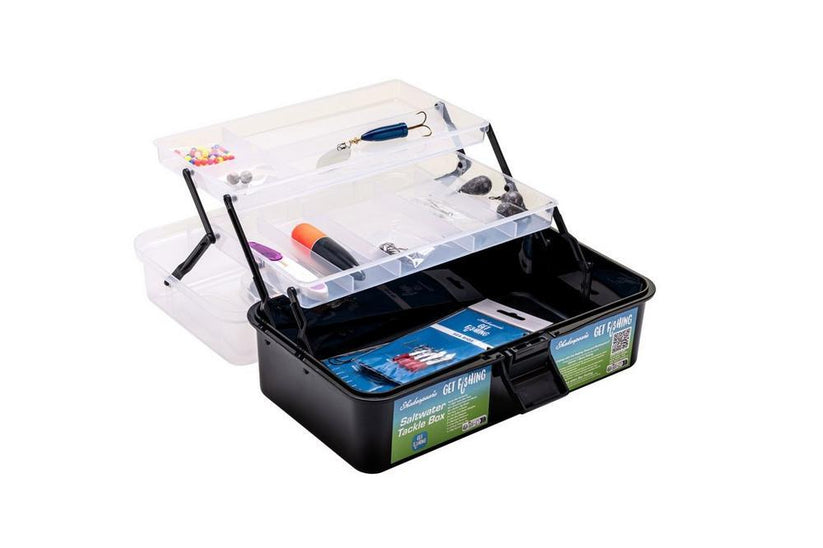full saltwater tackle box Shakespeare Get Fishing Saltwater Tackle Box — Rod And Tackle Limited