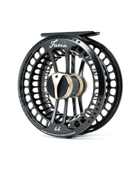 GUIDELINE FARIO LW DK. GREY GREEN/GOLD FLY REEL