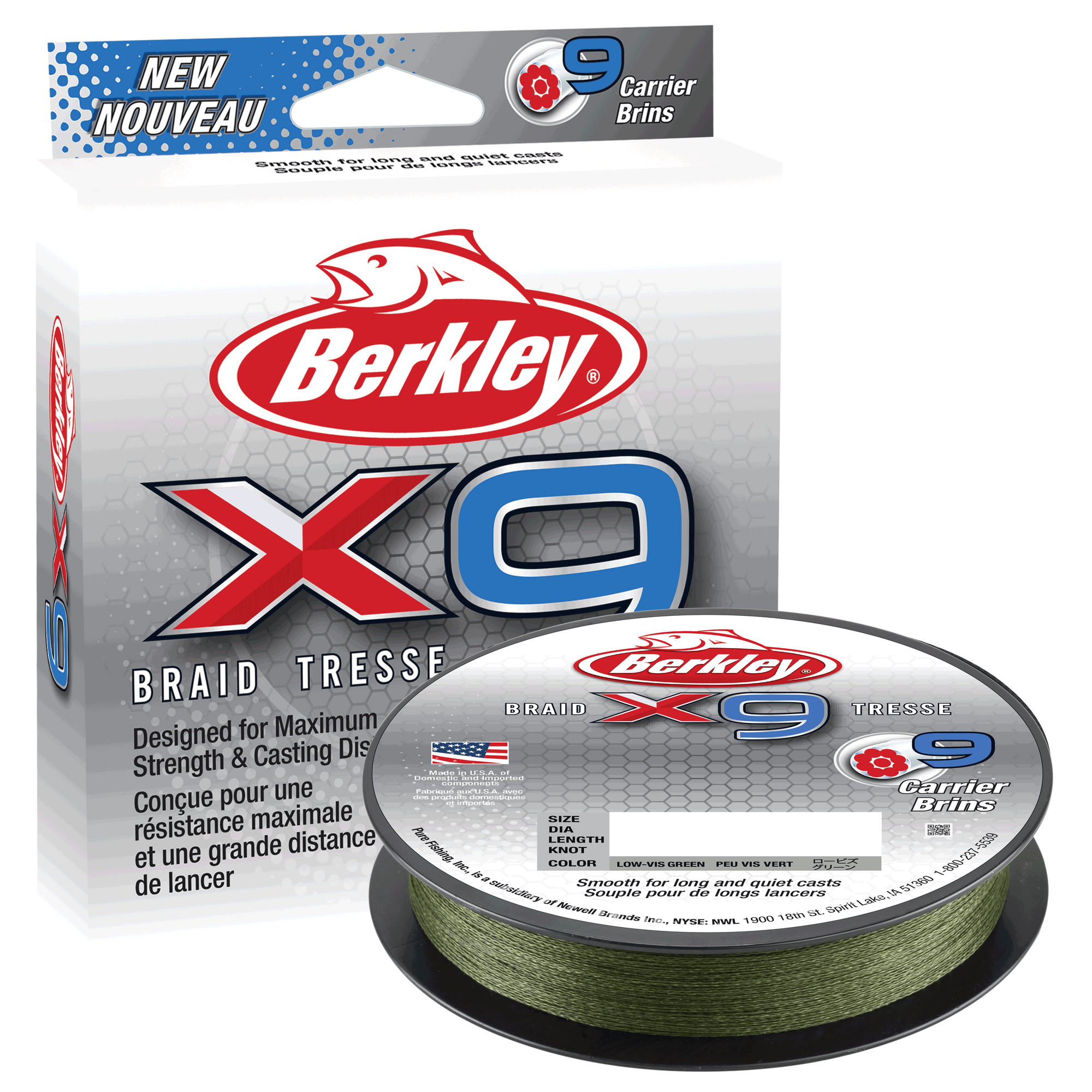 BERKLEY X9 BRAID
