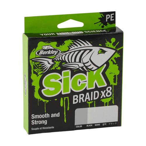 BERKLEY SICK BRAID 150M BLACK