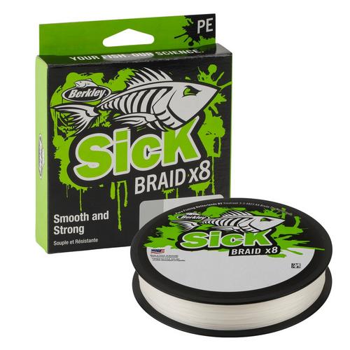 BERKLEY SICK BRAID 150M WHITE