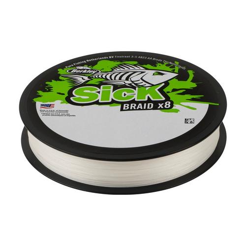 BERKLEY SICK BRAID 150M WHITE