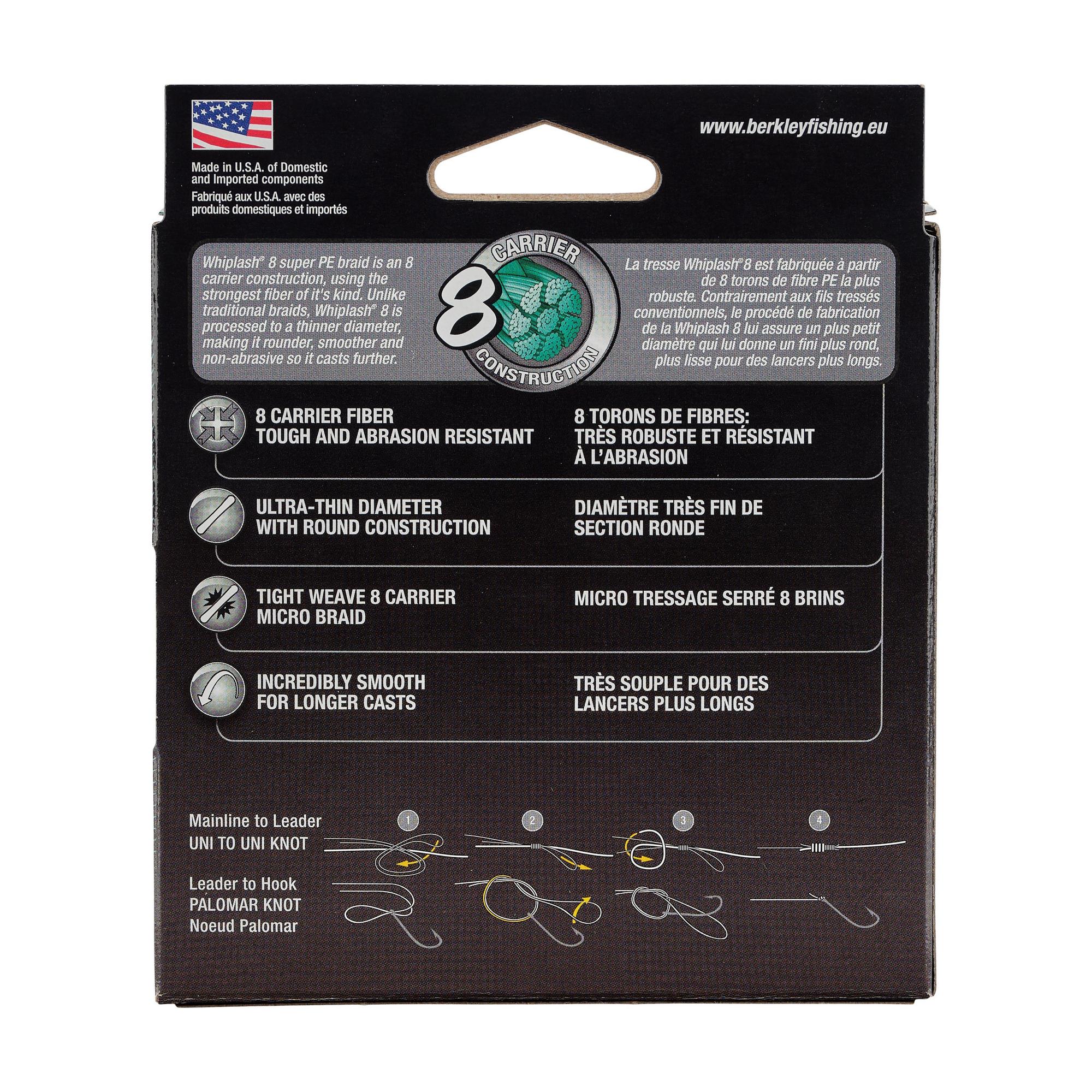 BERKLEY WHIPLASH8 BRAID