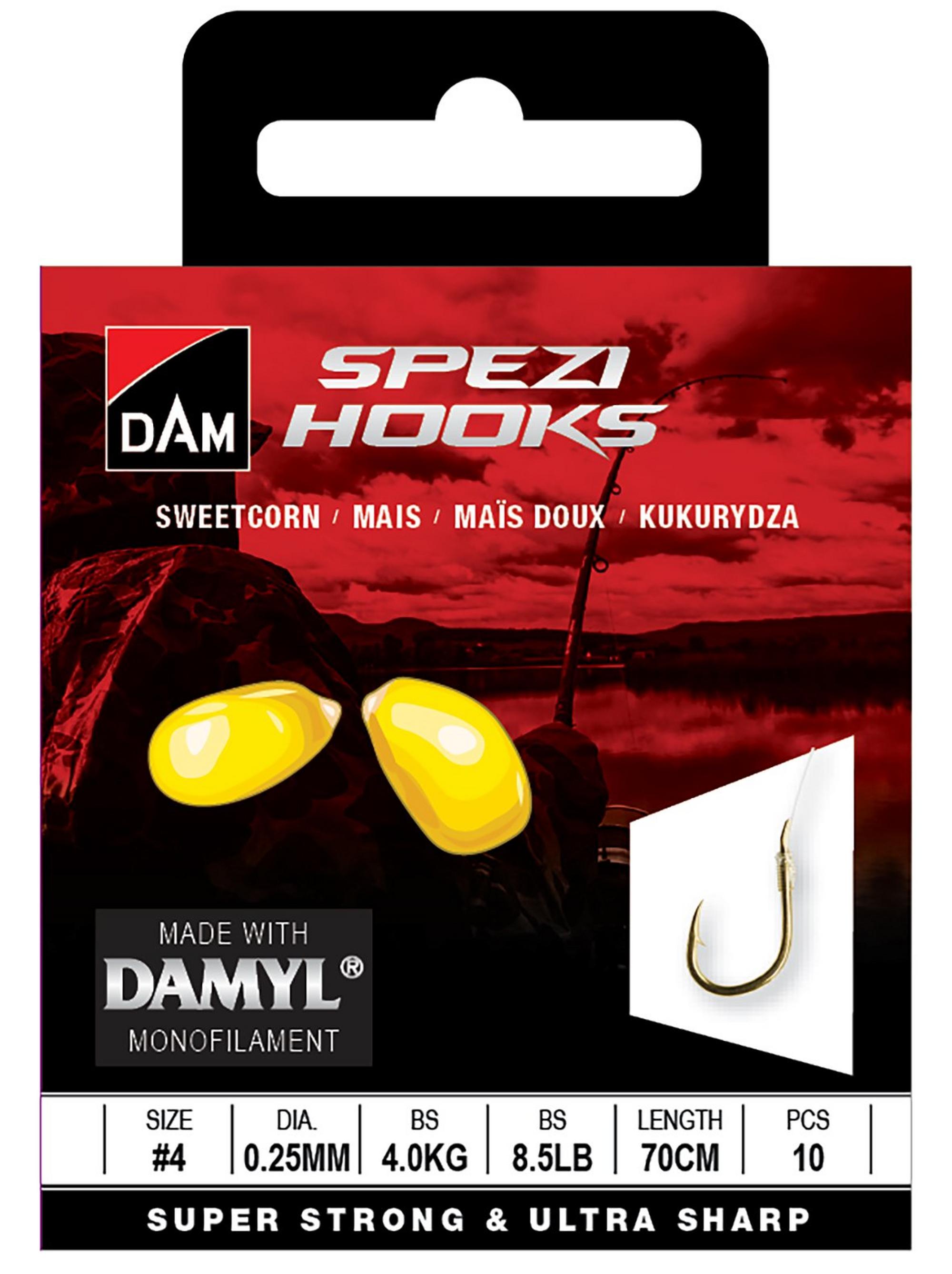 DAM SPEZI SWEETCORN HOOK TO NYLON