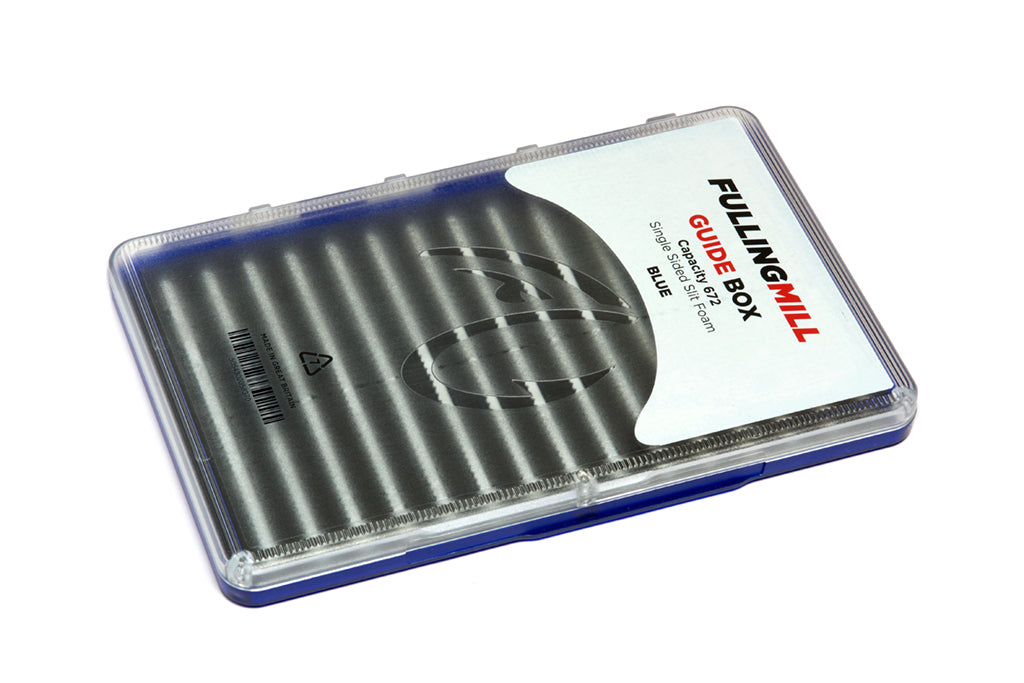 FULLING MILL GUIDE FLY BOX BLUE