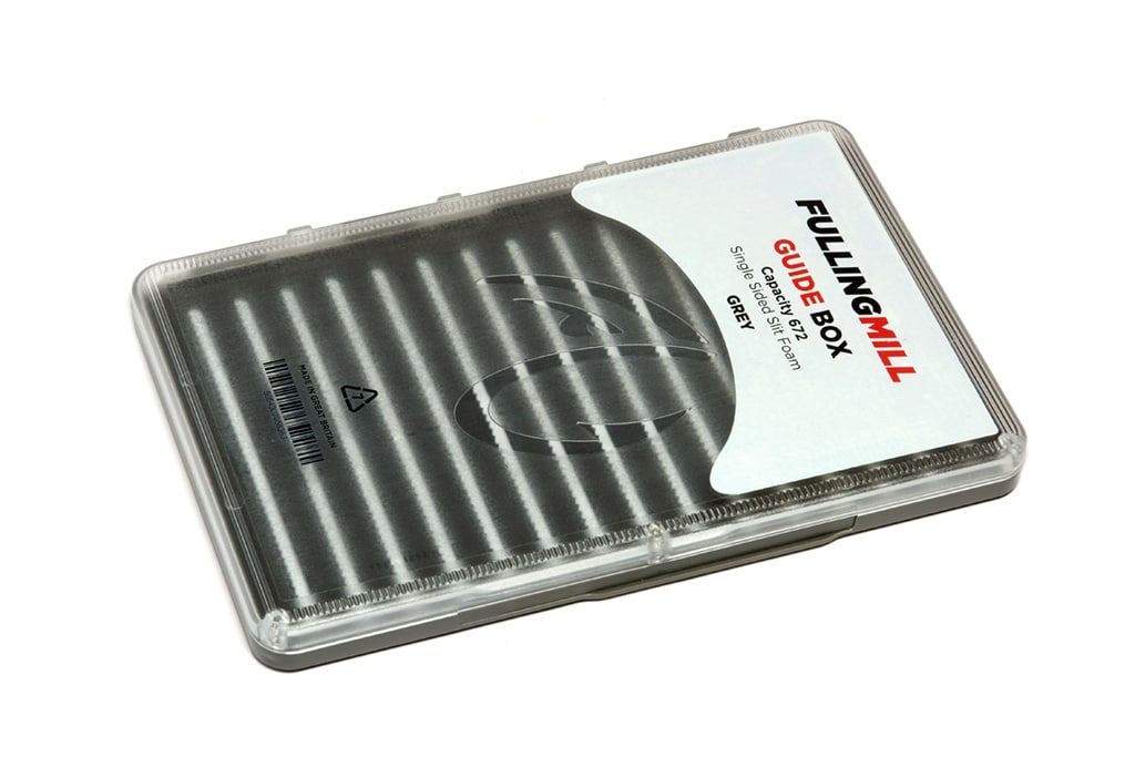 FULLING MILL GUIDE FLY BOX GREY