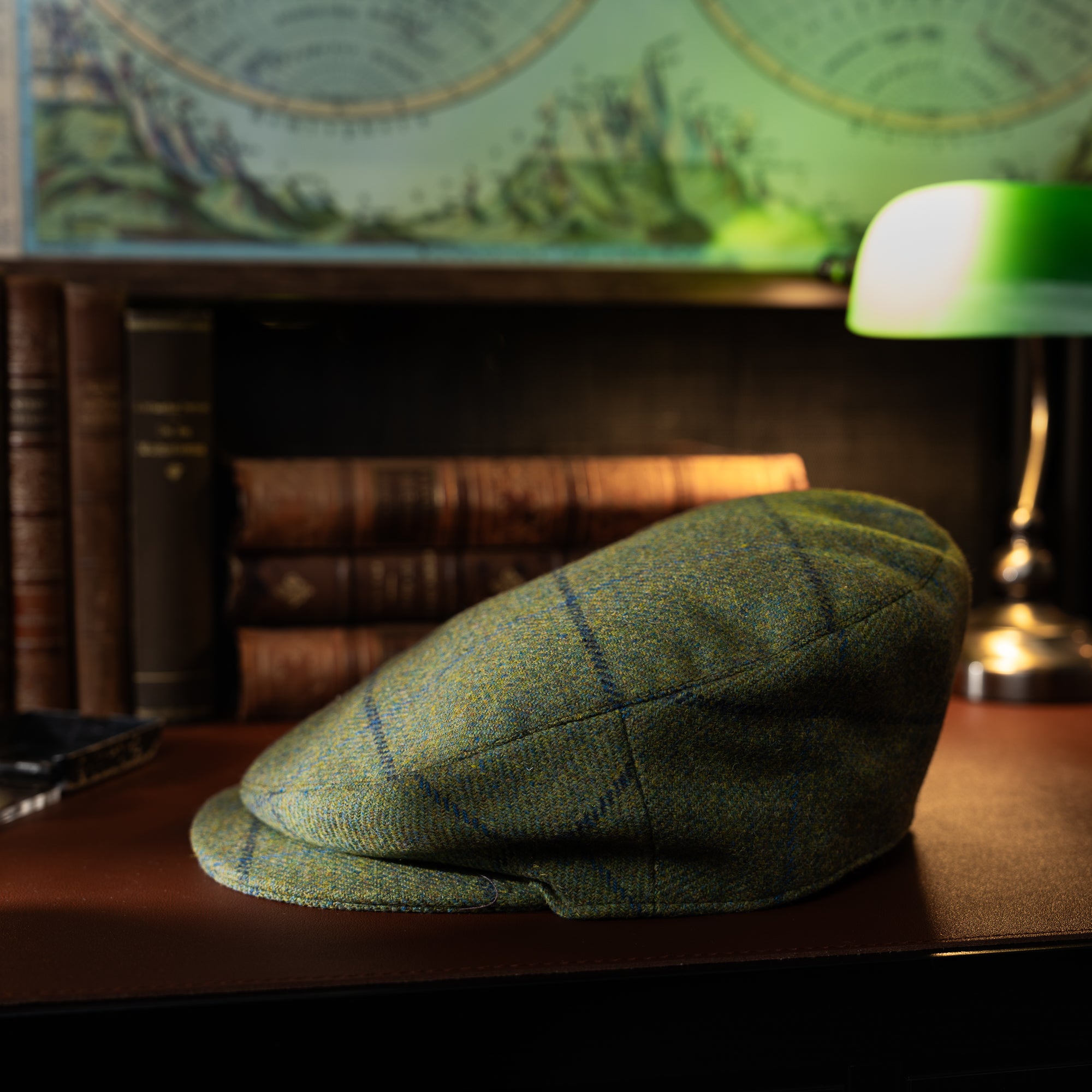 LOOP SALAR TWEED CAP - TEVIOT