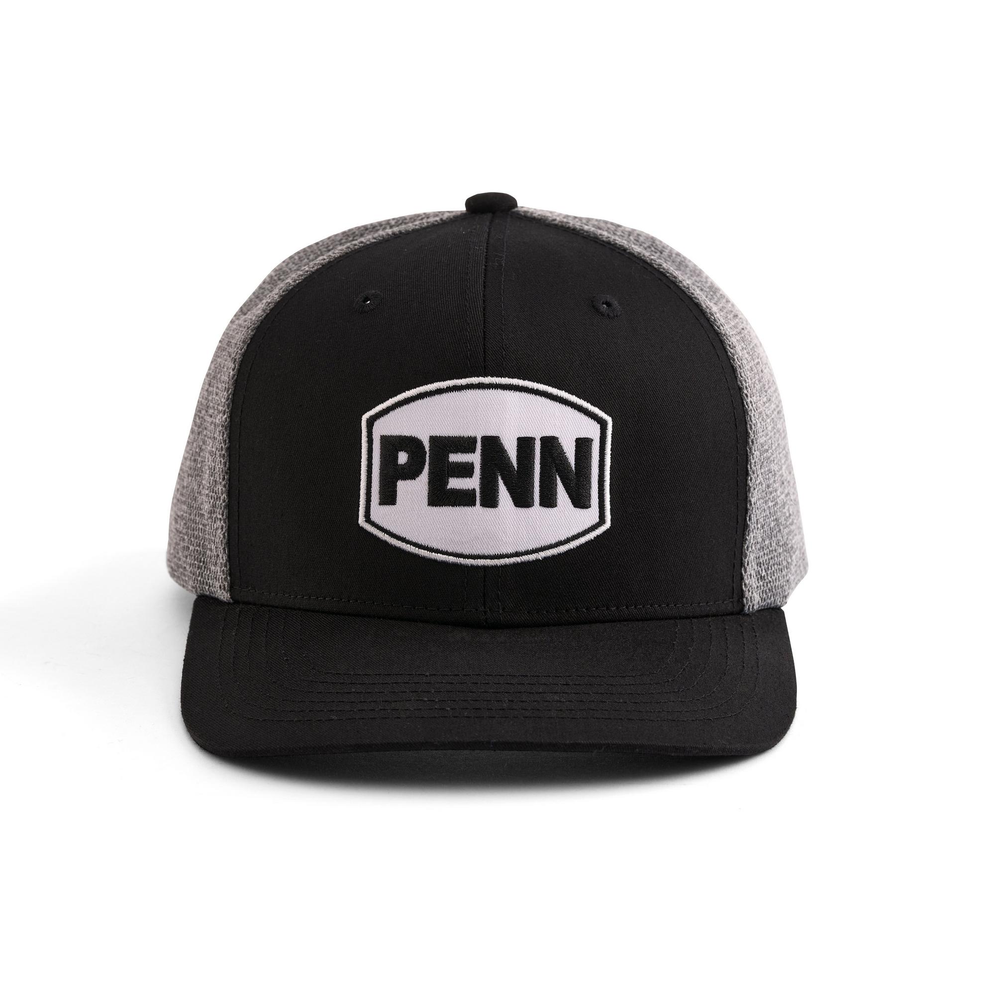 PENN TRUCKER CAP HEATHER BLACK GREY