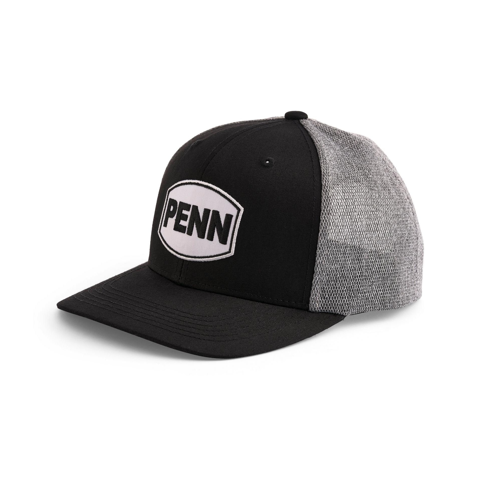 PENN TRUCKER CAP HEATHER BLACK GREY