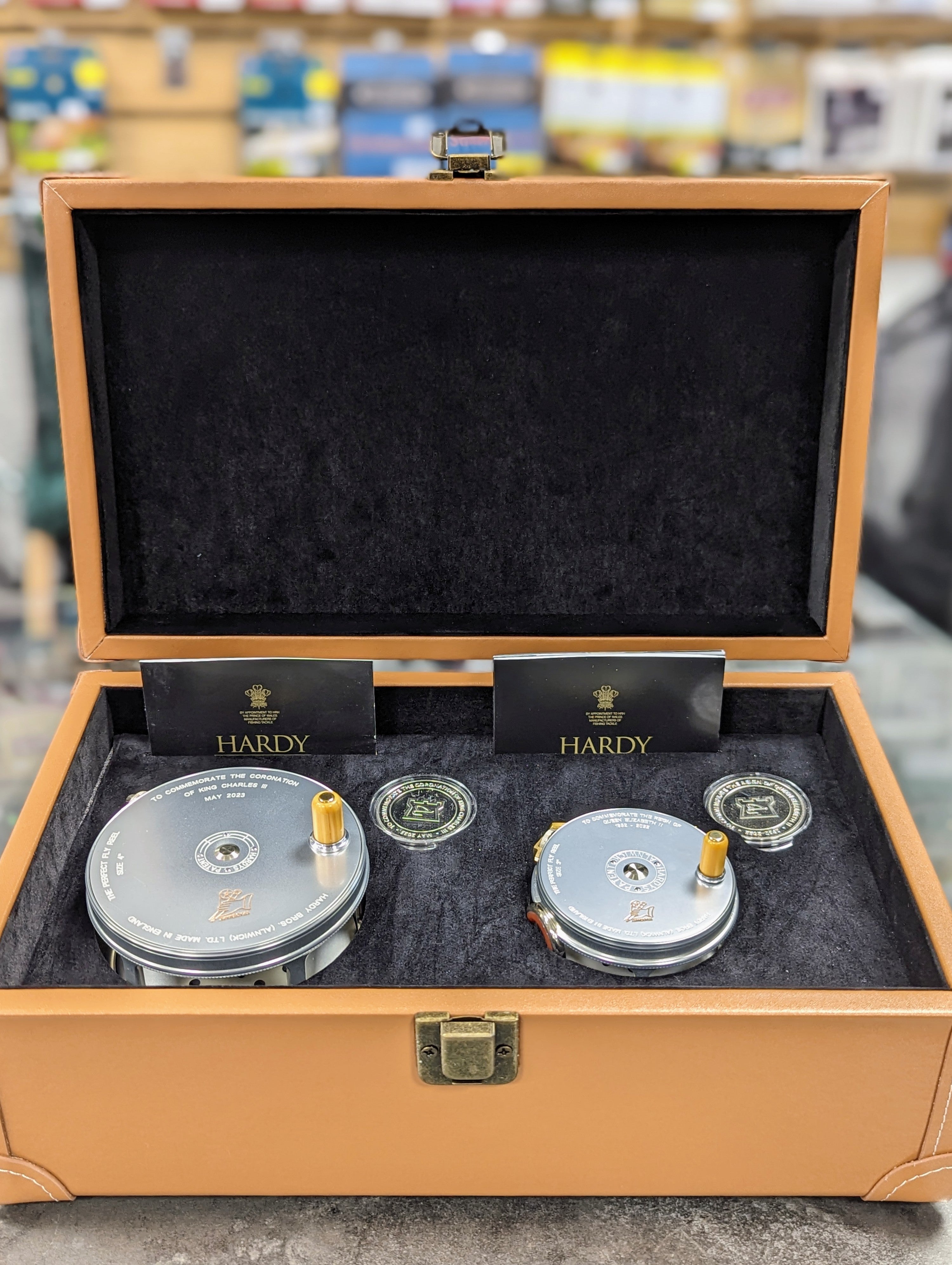 HARDY ROYAL COMMEMORATIVE PERFECT REEL SET. LHW. Limited Edition