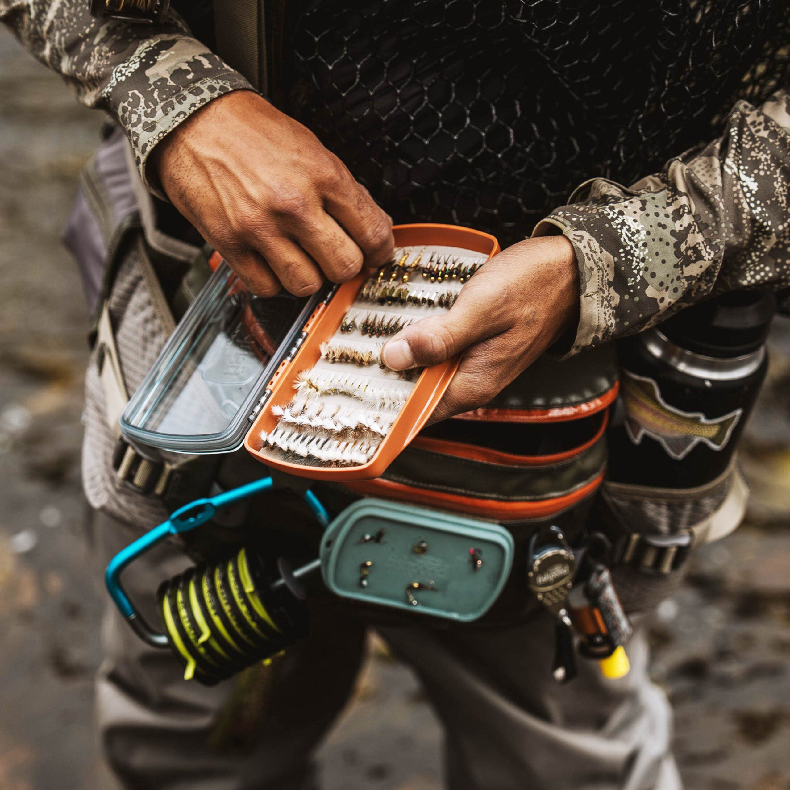 TACKY PESCADOR MEDIUM FLY BOX CLEAR