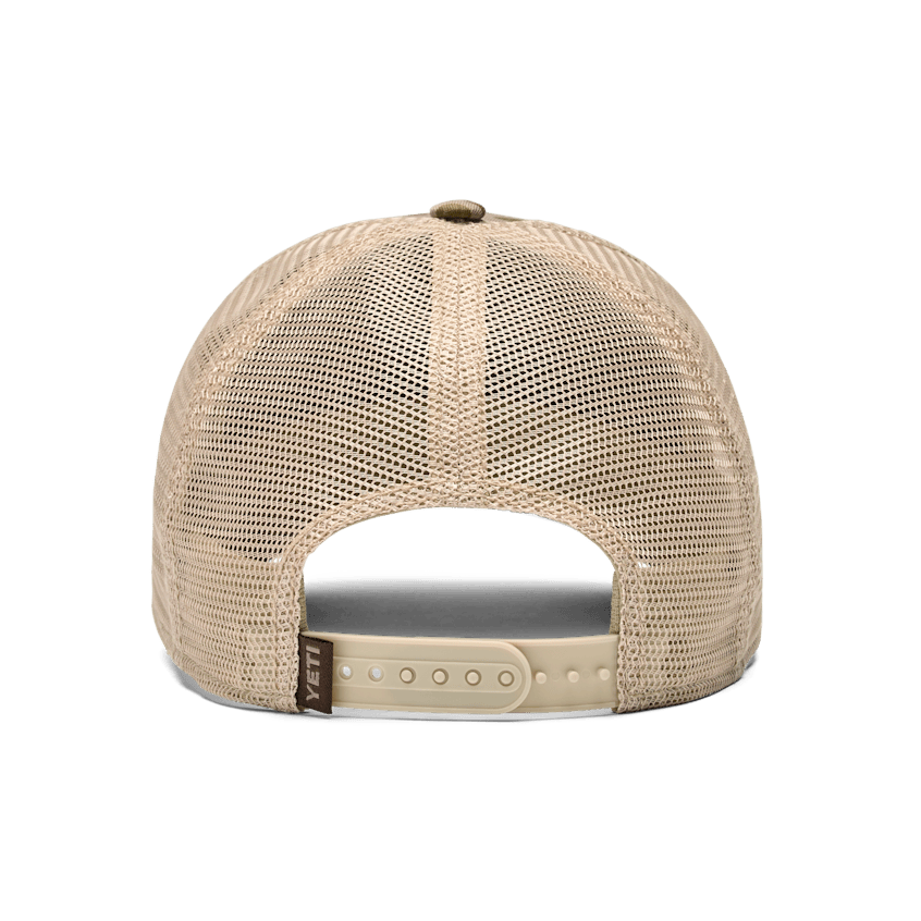 YETI COOLERS CAMO TRUCKER HAT