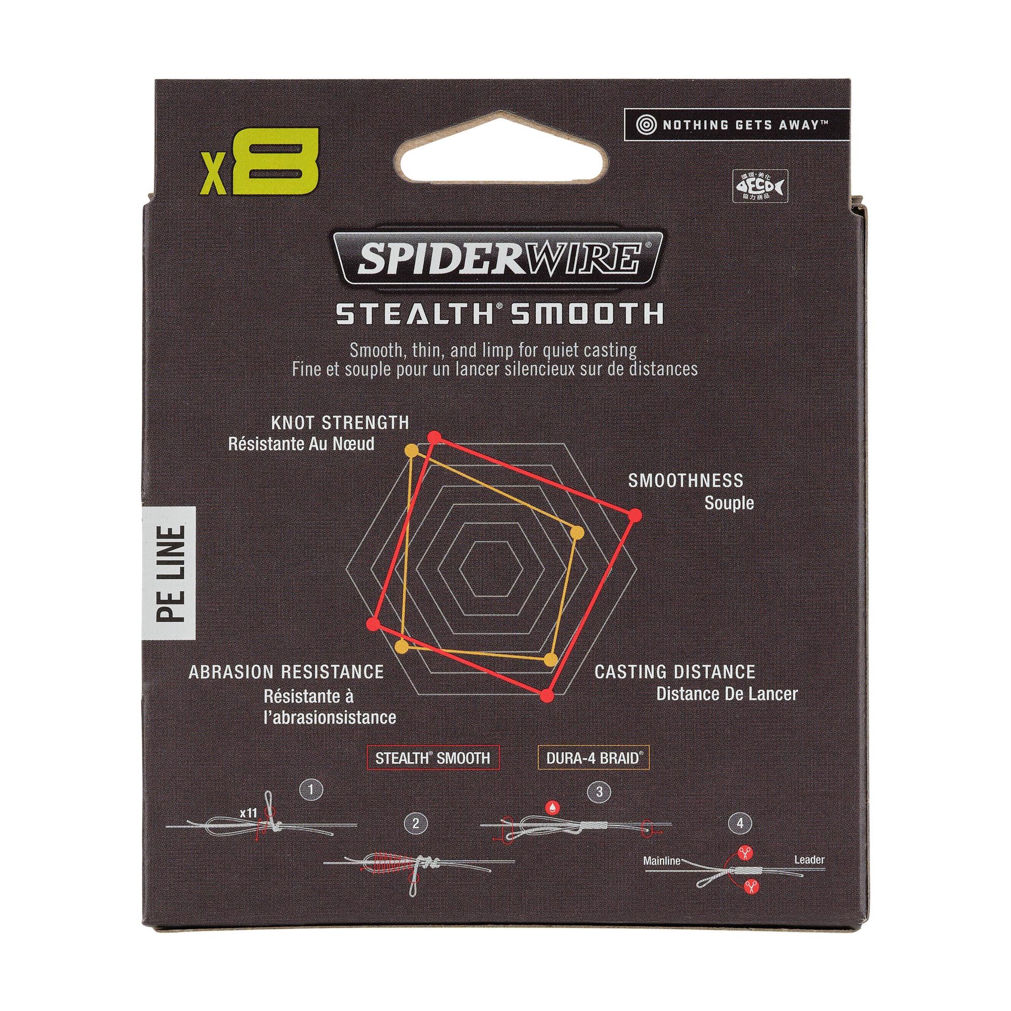 SPIDERWIRE STEALTH SMOOTH 300M X8 MOSS GREEN