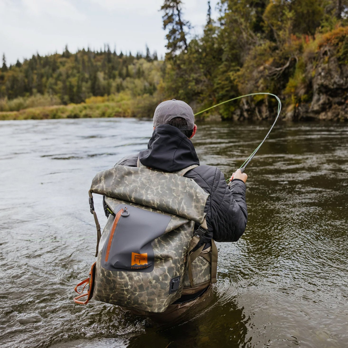 FISHPOND WIND ROLL-TOP BACKPACK