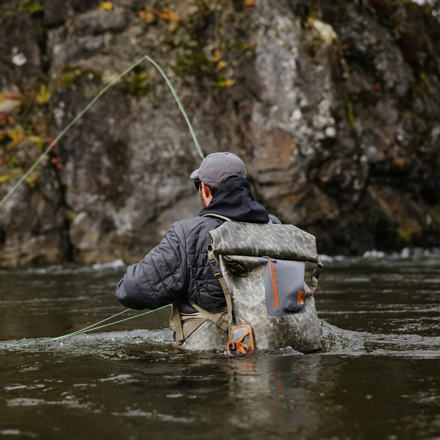 FISHPOND WIND ROLL-TOP BACKPACK
