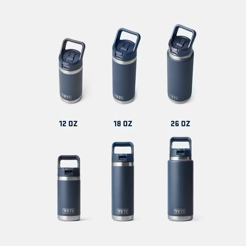 NEW - YETI Rambler JR 12oz (355ml) Bottle With Straw Cap