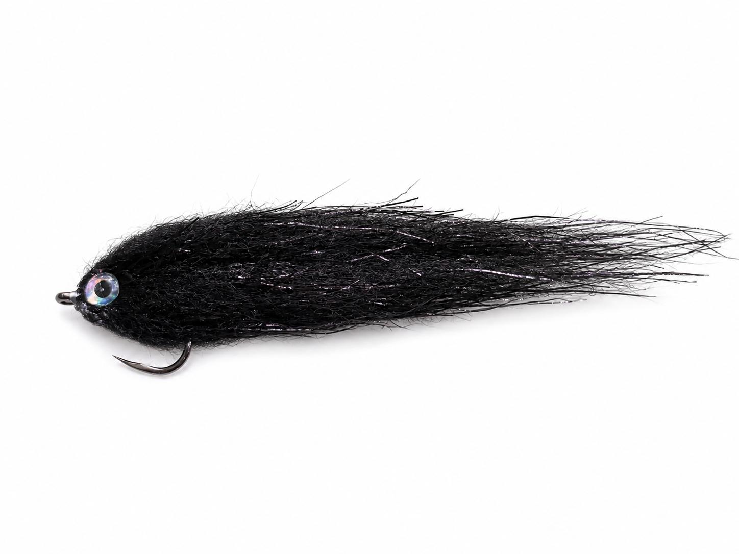 HUDSON PIKE FLIES - BLACK BAIT FISH