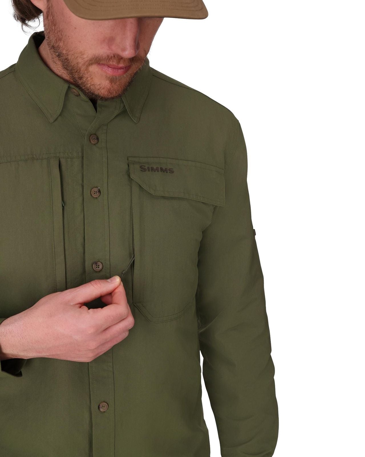 SIMMS GUIDE SHIRT LODEN