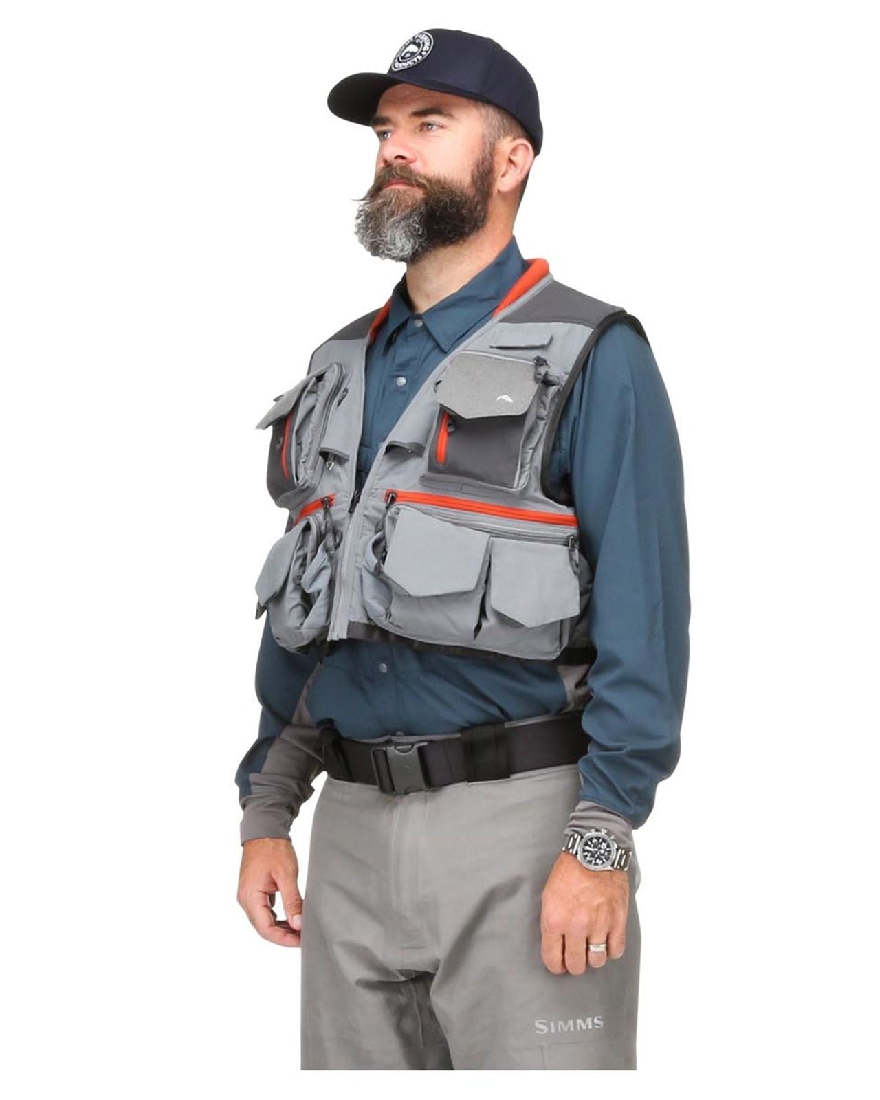 SIMMS GUIDE VEST STEEL