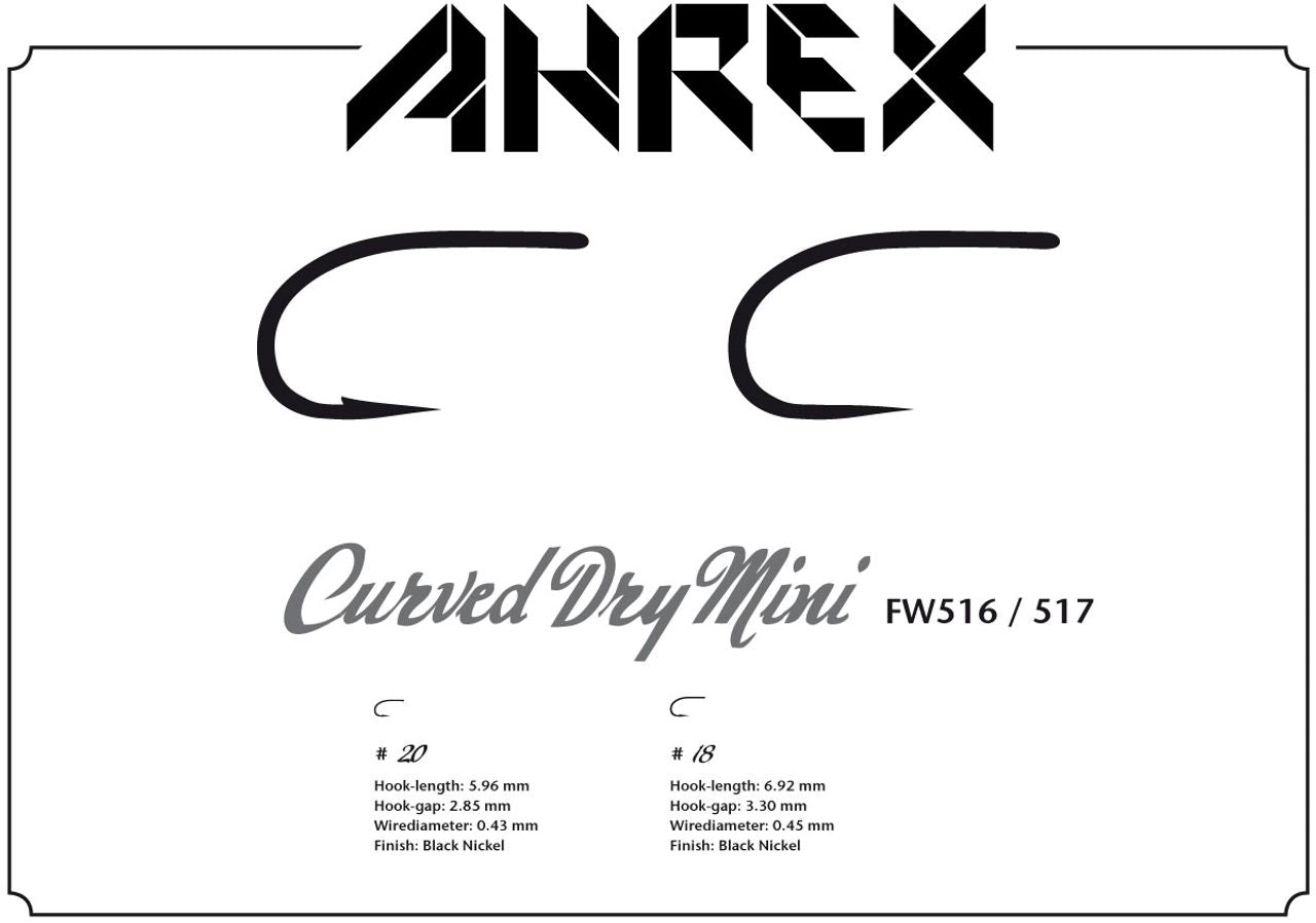 AHREX FW517 CURVED DRY MINI BARBLESS