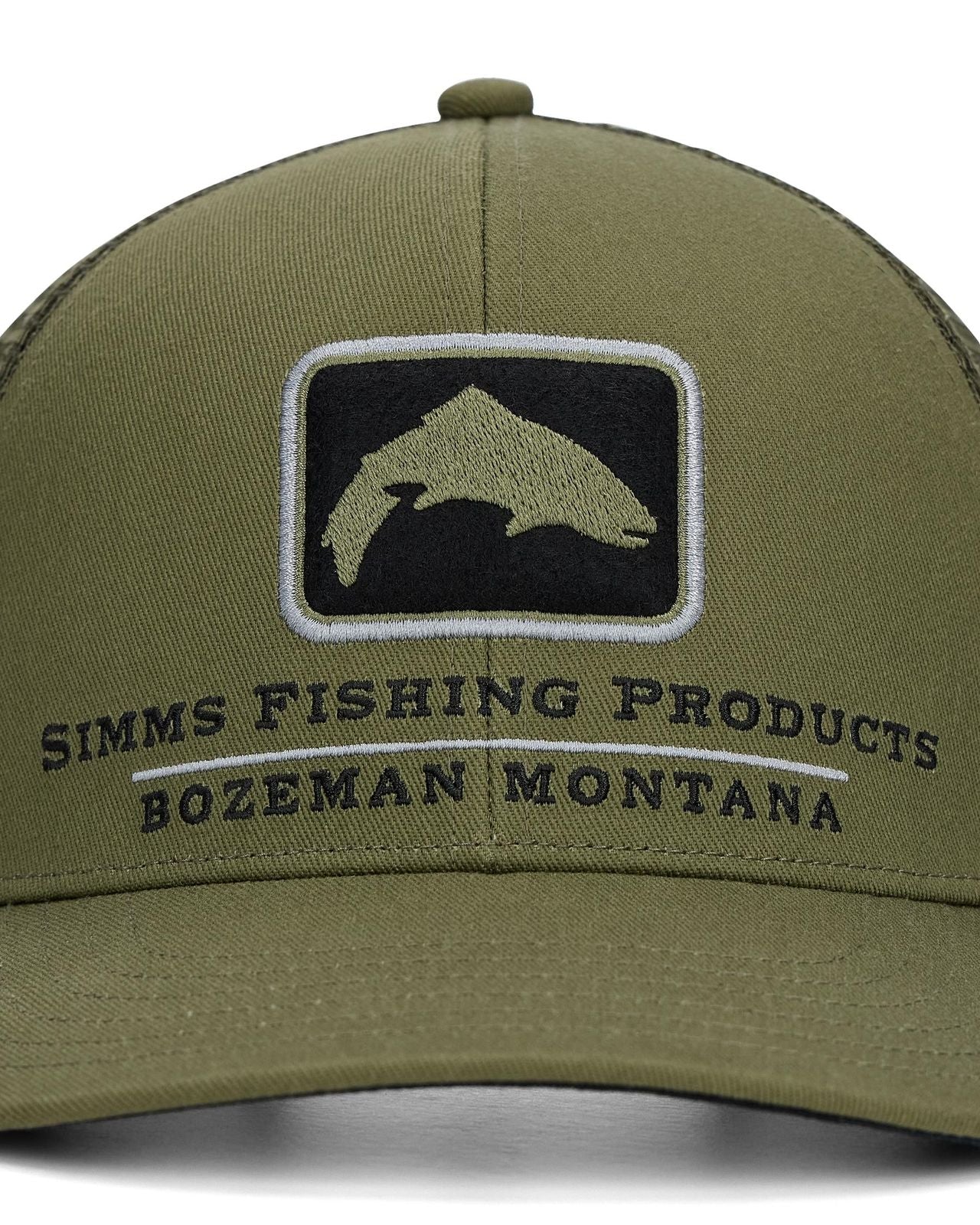 SIMMS DOUBLE HAUL ICON TRUCKER CAP LODEN