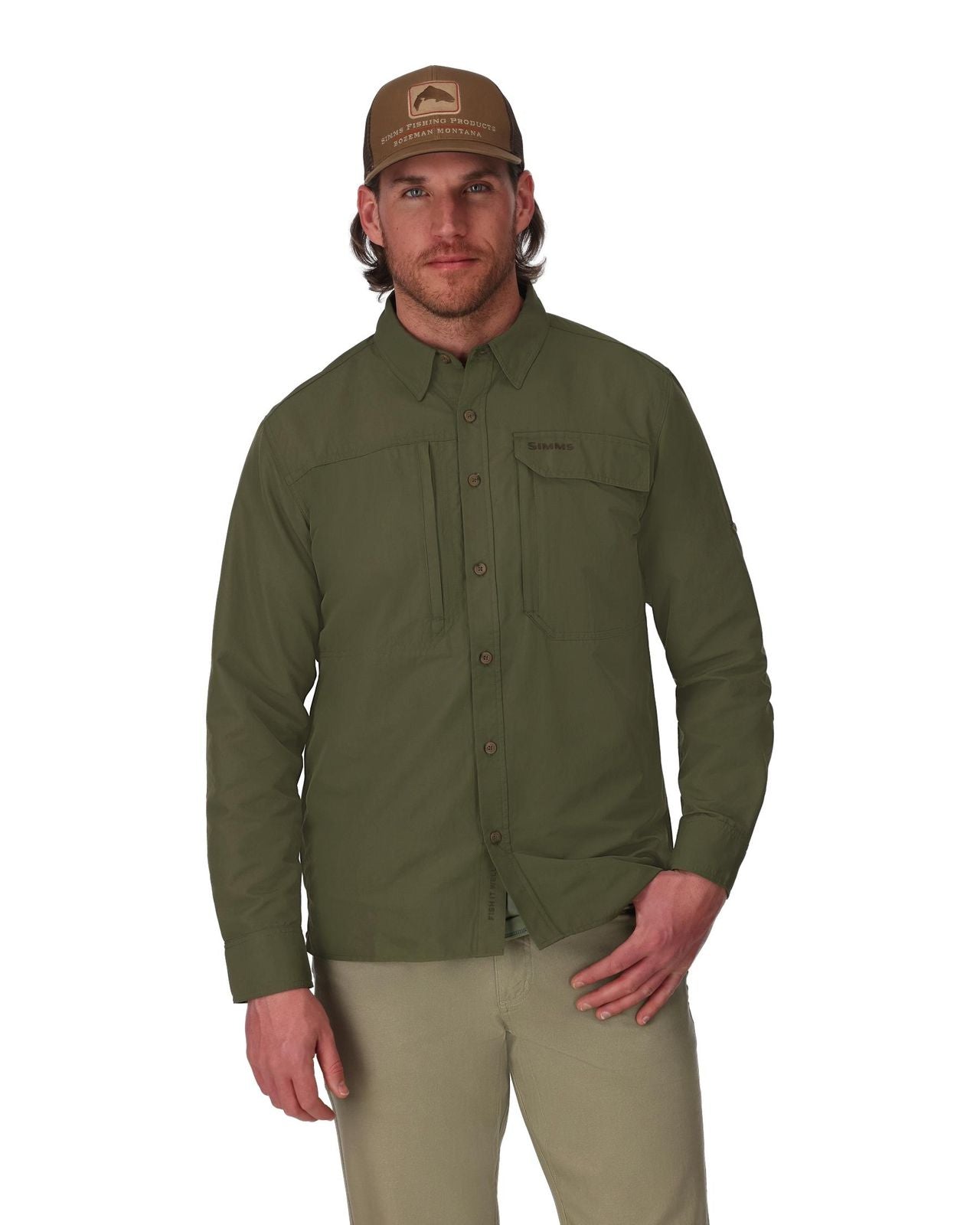 SIMMS GUIDE SHIRT LODEN