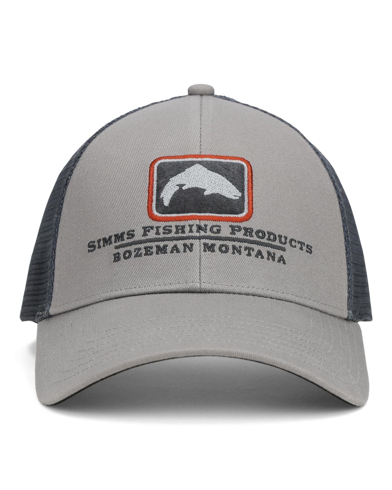 SIMMS TROUT ICON TRUCKER CAP CINDER