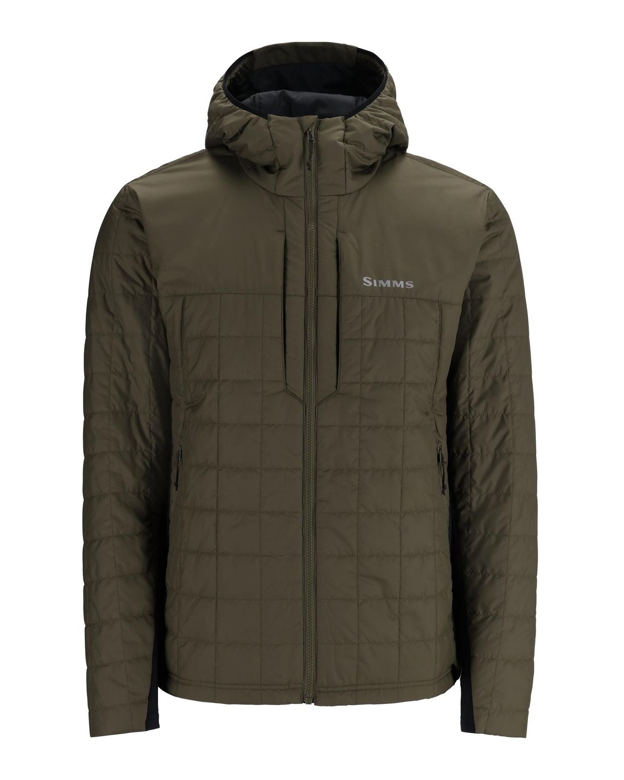 SIMMS FALL RUN HYBRID HOODY LODEN