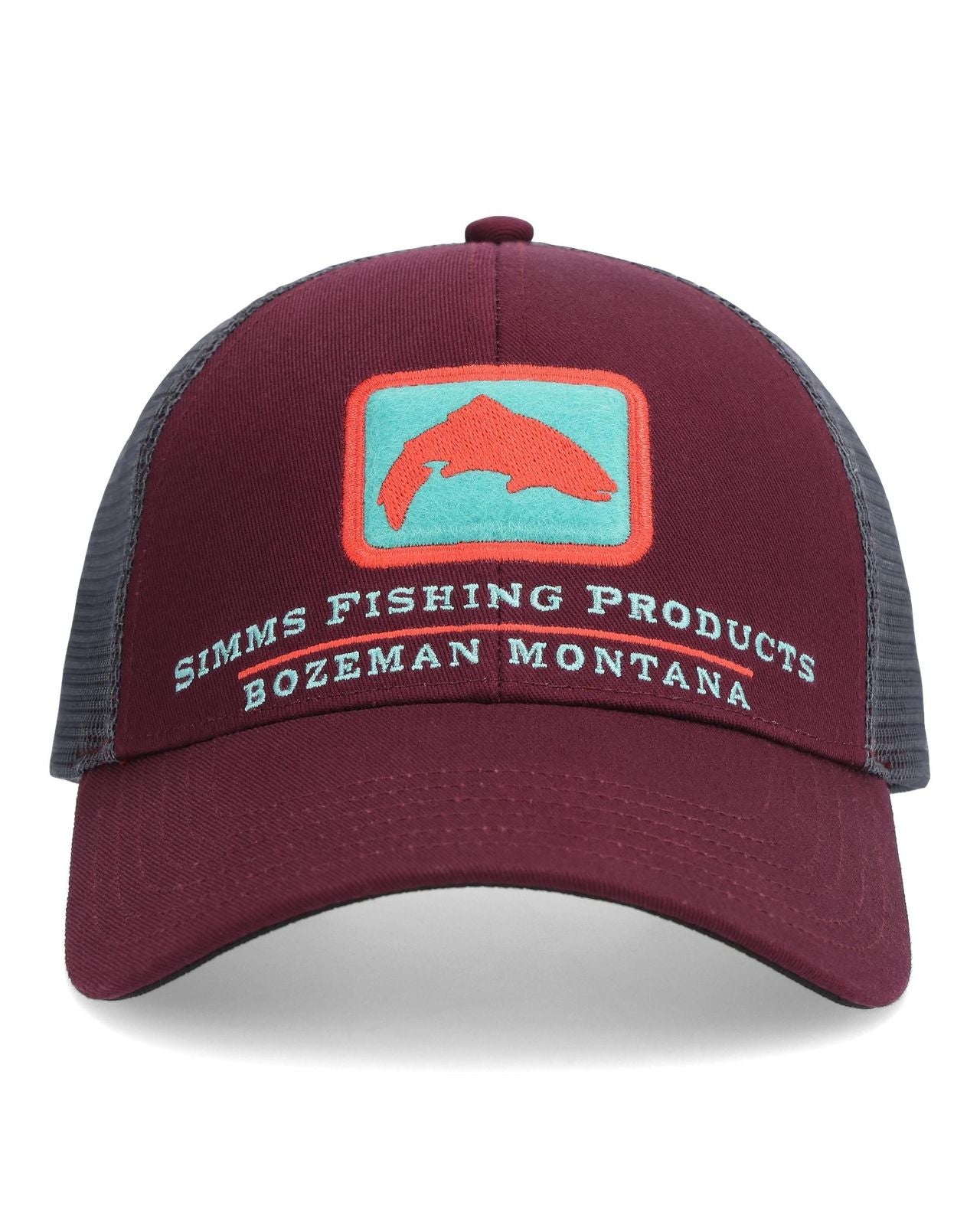 SIMMS SINGLE HAUL SMALL FIT TRUCKER CAP MULBERRY