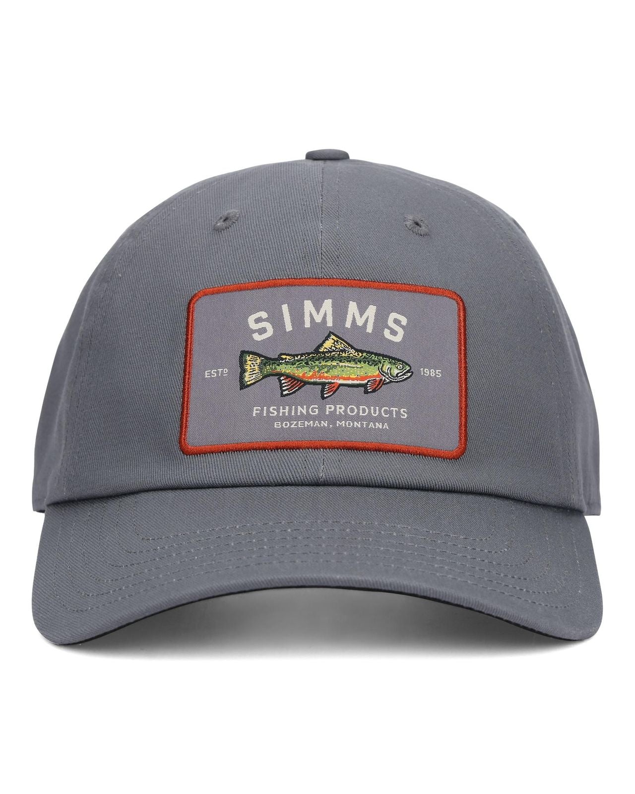 SIMMS SINGLE HAUL CAP GUNMETAL TROUT