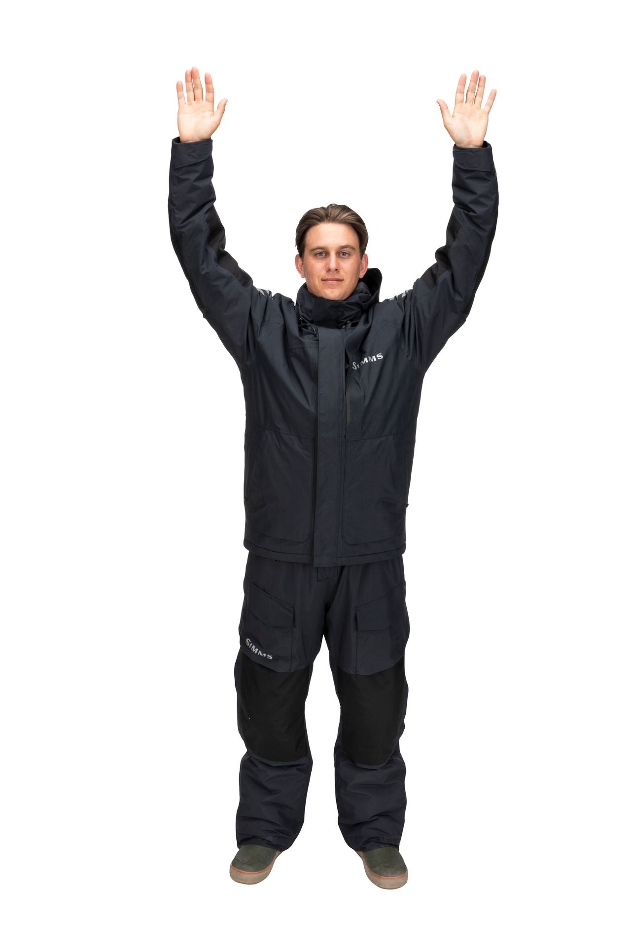 SIMMS CHALLENGER INSULATED JACKET BLACK