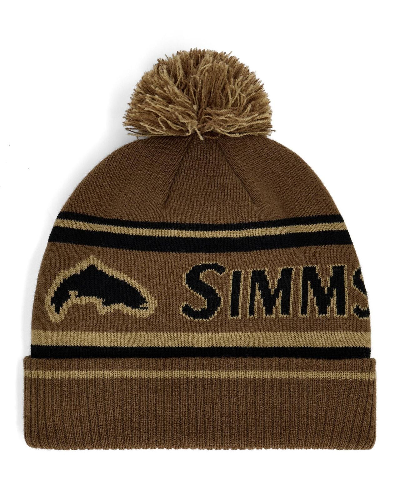 SIMMS TIP-UP POM BEANIE JASPER