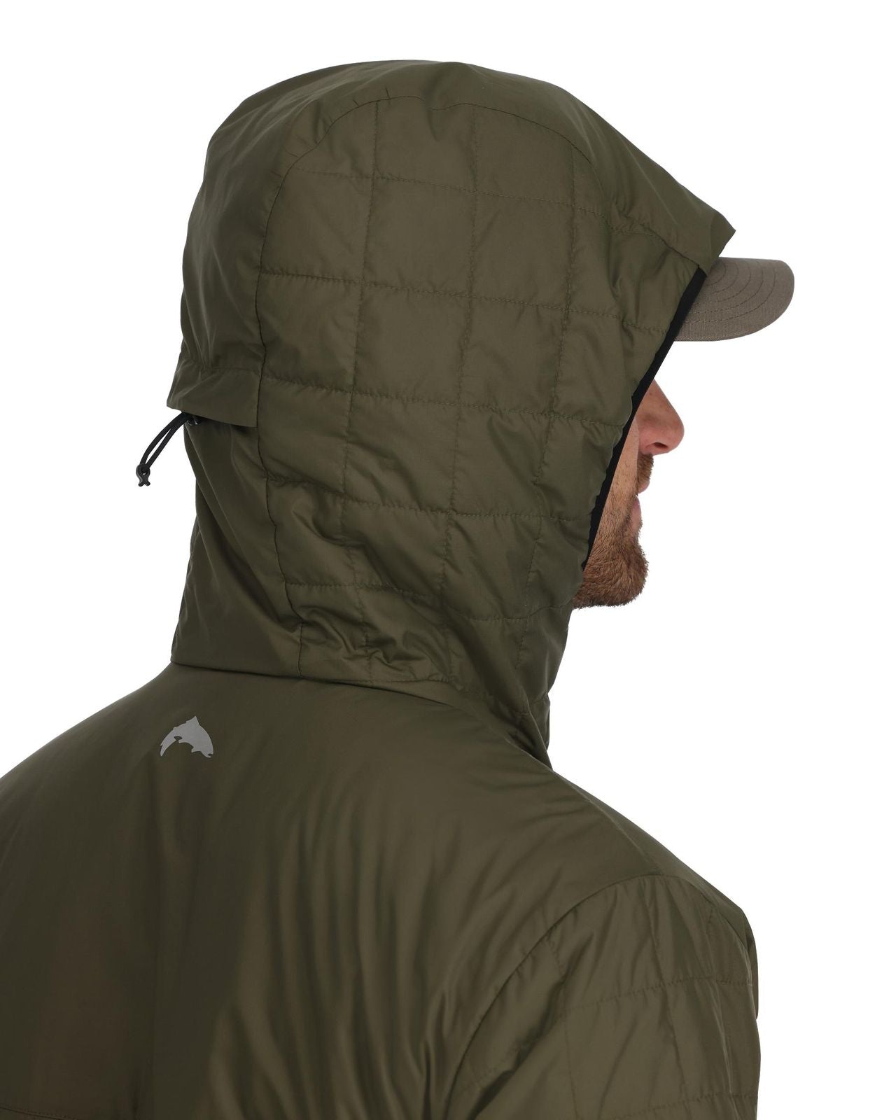 SIMMS FALL RUN HYBRID HOODY LODEN