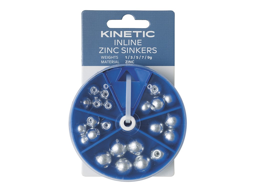 KINETIC INLINE ZINC SINKERS