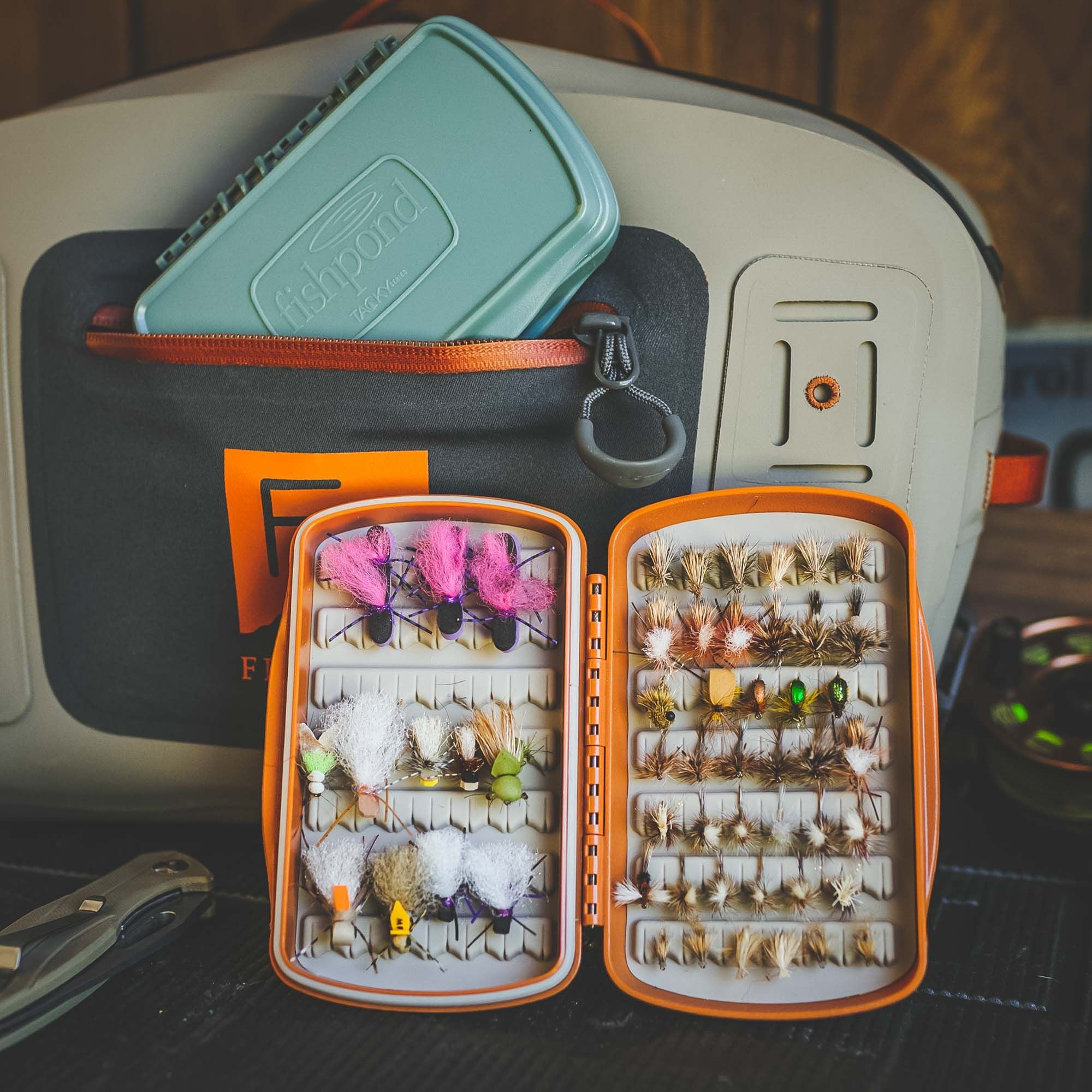 fly rod tackle box TACKY PESCADOR FLY BOX – SMALL — Rod And Tackle Limited