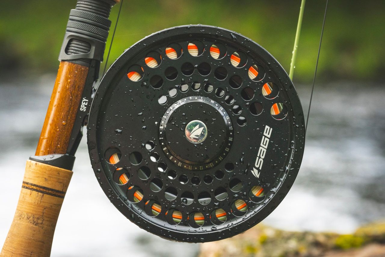 Sage Spey II Fly Reel Black - NEW '24 — Rod And Tackle Limited