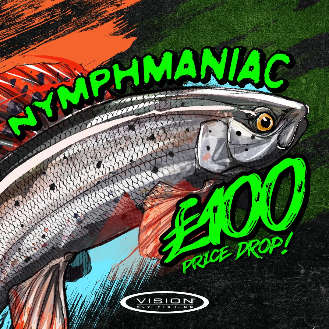 VISION NYMPHMANIAC FLY RODS - SAVE £100 OFF RRP! — Rod And Tackle