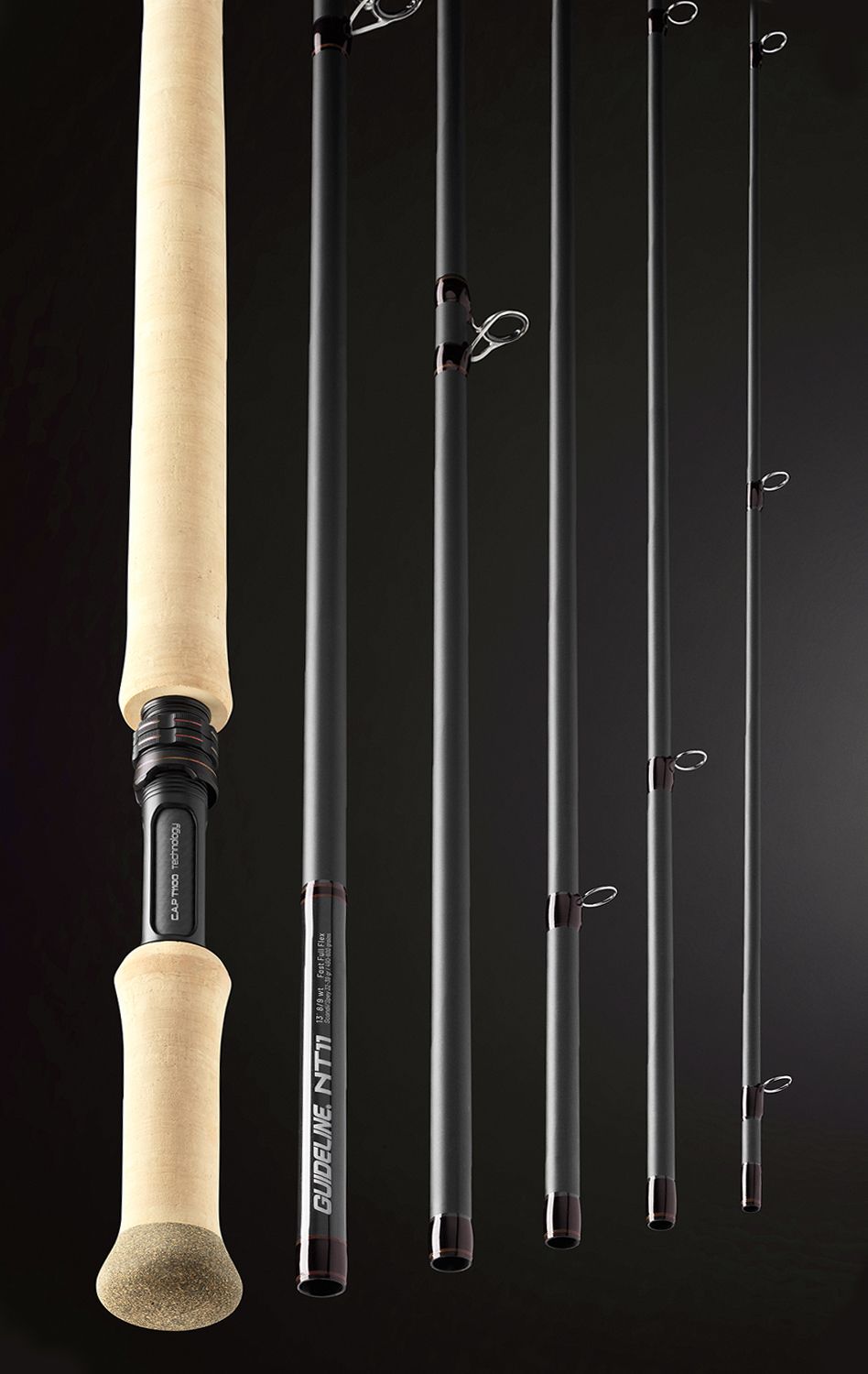 GUIDELINE NT11 FAST FULL FLEX 6PCE DH FLY RODS - NEW '24