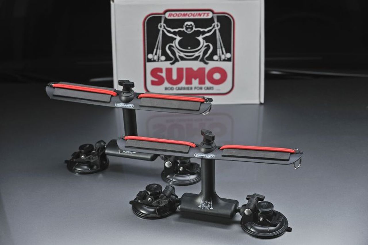 SUMO SUCTION MOUNT ROD CARRIER