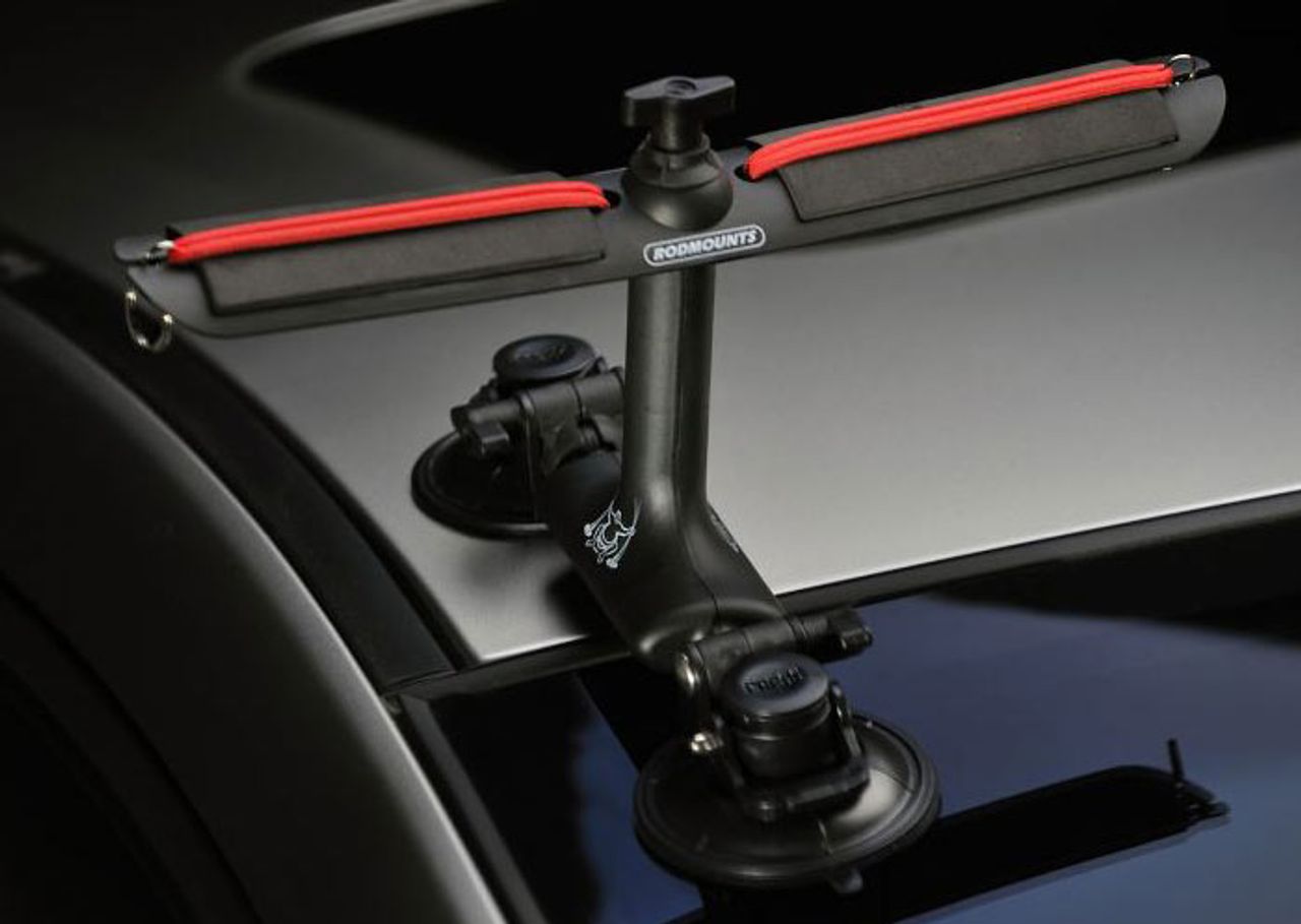 SUMO SUCTION MOUNT ROD CARRIER